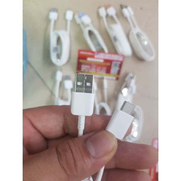 Dây xạc ss type C zin việt nam