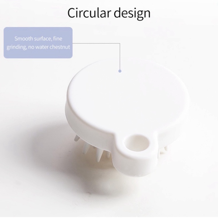 Lược gội đầu bằng silicon mát xa da đầu giảm rụng kích thích mọc tóc - Lược masage chải đầu đa năng