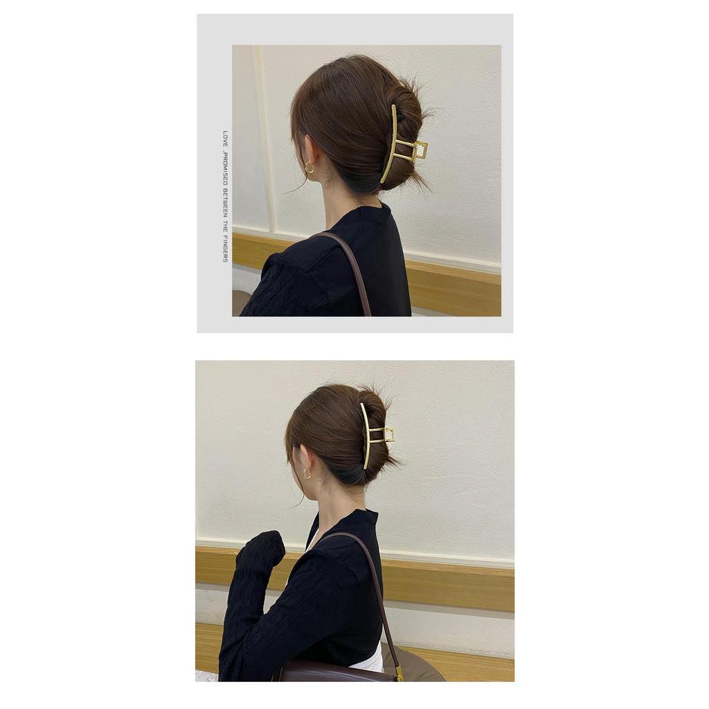 Kẹp tóc thiết kế đơn giản phong cách Hàn Quốc thời trang cho nữ