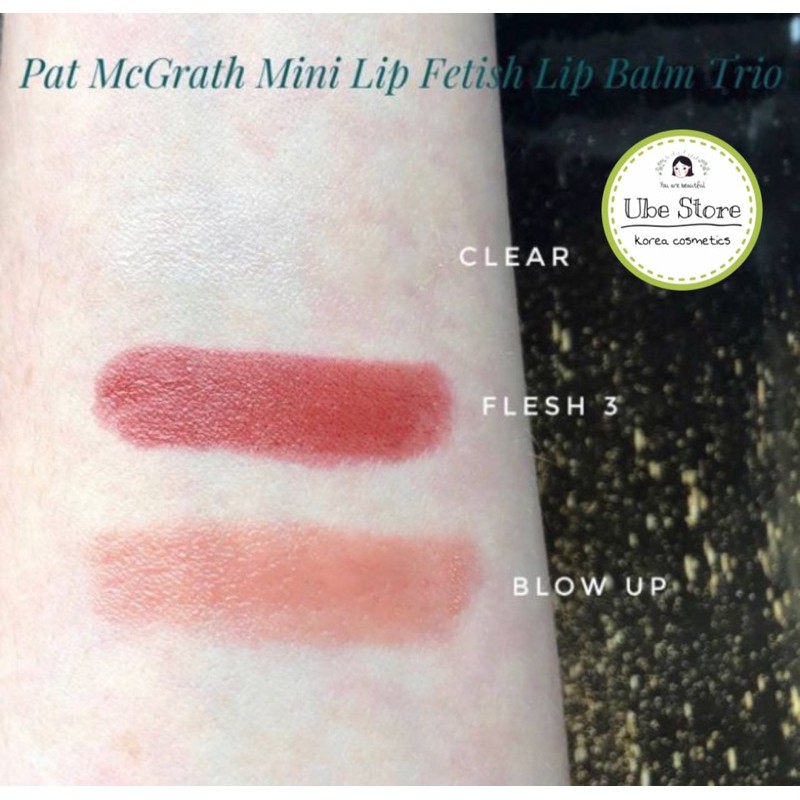 SET SON DƯỠNG #PAT MCGRATH LABS MINI LIP FETISH LIP BALM TRIO #SALE_OFF_65%