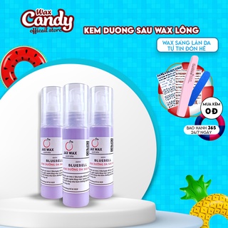 Kem dưỡng sau wax lông tẩy lông triệt lông JAX WAX Alpine Bluebell sau sáp wax lông 30ml