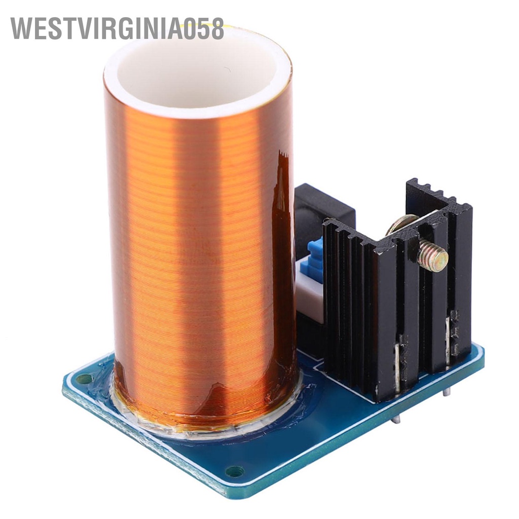 Có thể bán buôn Bộ mô-đun tia lửa điện từ xa Mini Tesla Coil DC12V Tự làm điện tử Westvirginia058 Hàng giao ngay