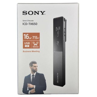 Máy ghi âm sony icd-tx650 16gb - nhập khẩu chính hãng