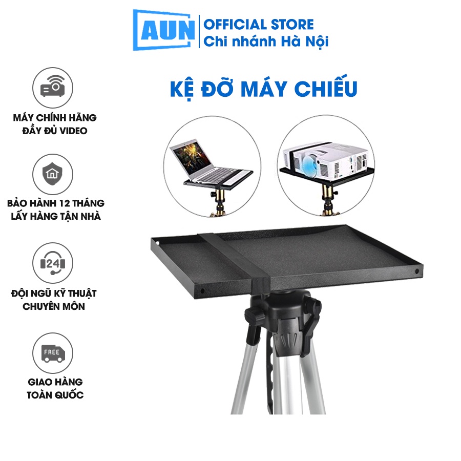 Tấm đỡ máy chiếu bằng sắt, có lỗ vít, dùng cho mọi chân tripod, chống gỉ, chắc chắn