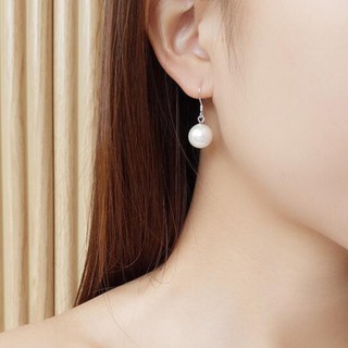 Bông Tai Móc Câu Hạt Bẹt Thời Trang Hàn Quốc Siêu Xinh