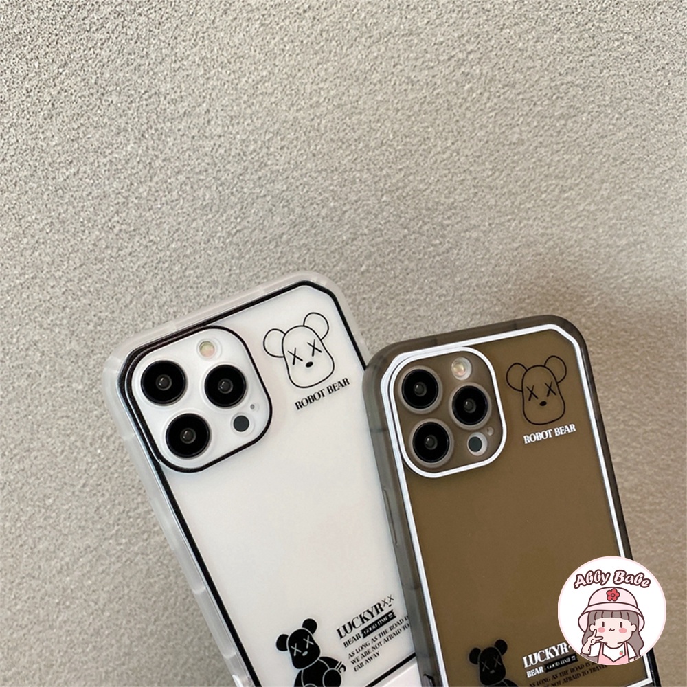 Ốp Điện Thoại TPU Mềm Chống Sốc in Hình Kaws Thời Trang Cho Iphone 11 7Plus 13 12 11 Pro Max X XS 12 13 XR