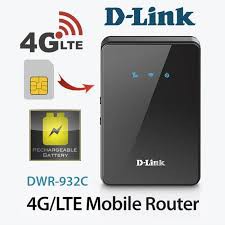 Thiết Bị Phát Sóng Wifi 4G D-Link DWR-932C - Tặng ngay sim vina 120gb