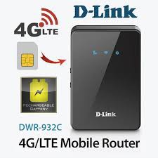 [HÀNG CHÍNH HÃNG FREESHIP] Thiết Bị Phát Sóng Wifi 4G D-Link DWR-932C - Tặng ngay sim vina 120gb