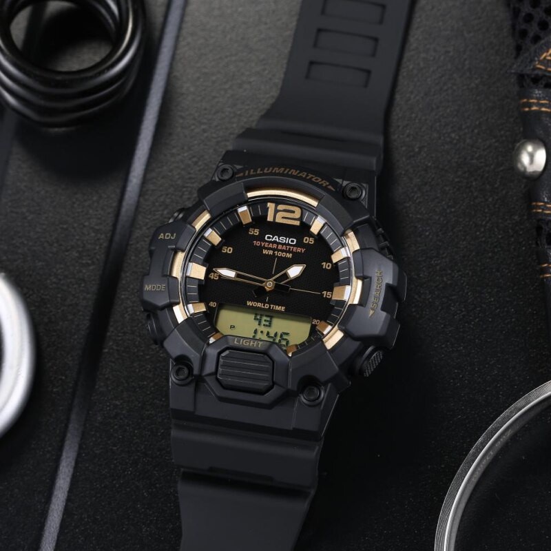 Đồng Hồ Nam Casio Dây Nhựa Trẻ Trung HDC-700-9AVDF Chính Hãng