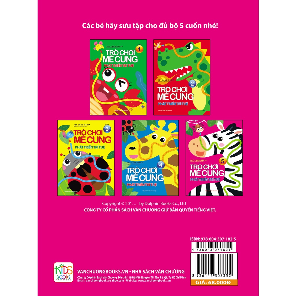 Sách Trò Chơi Mê Cung Phát Triển Trí Tuệ - Quyển 5