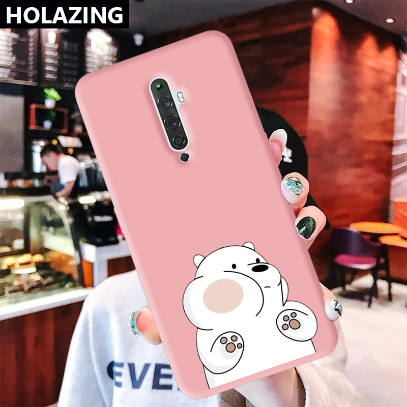 Ốp lưng OPPO Reno 3 Pro 2 Z F 10x Zoom We Bare Bears Soft TPU Cases Covers