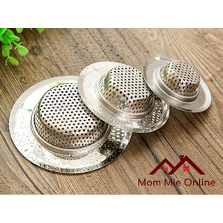 Combo 50 dĩa lọc rác bồn rửa chén bằng inox - lưới thô 7.3cm