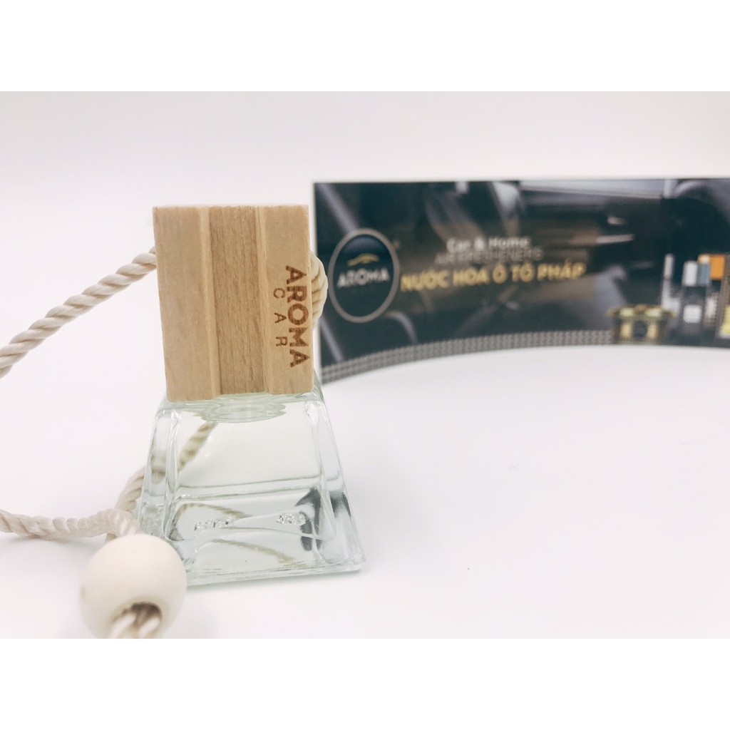 Tinh Dầu Ô Tô Cao Cấp Aroma Car Prestige Wood 7ml Treo Gương Chiếu Hậu (Hàng Chính Hãng - Nhập Khẩu CHÂU ÂU)