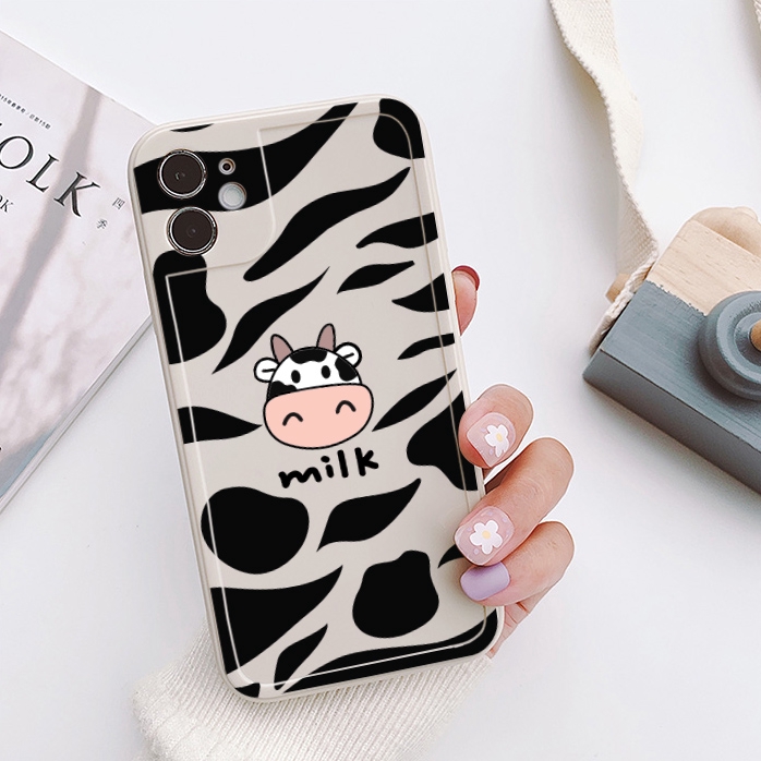 Ốp lưng iphone viền nổi bò sữa milk 5s/6/6plus/6s/6splus/7/7plus/8/8plus/x/xr/xs/11/12/pro/max/plus/promax - Awifi G3-7 | BigBuy360 - bigbuy360.vn