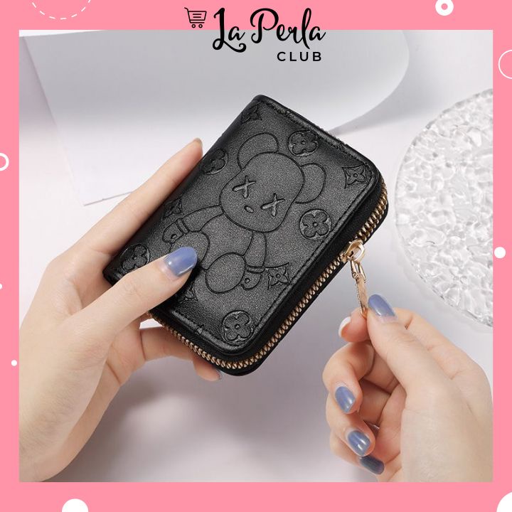 Ví Mini Hoạ tiết Dập Nổi Mocchiii Siêu Hót Nhỏ Gọn Bỏ Túi