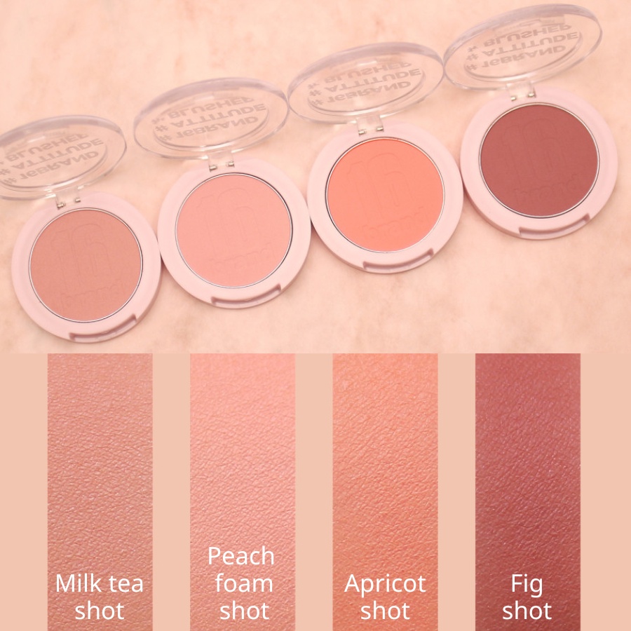 Phấn má hồng dạng nén 16brand Cheek Shot Pact Blusher 6g