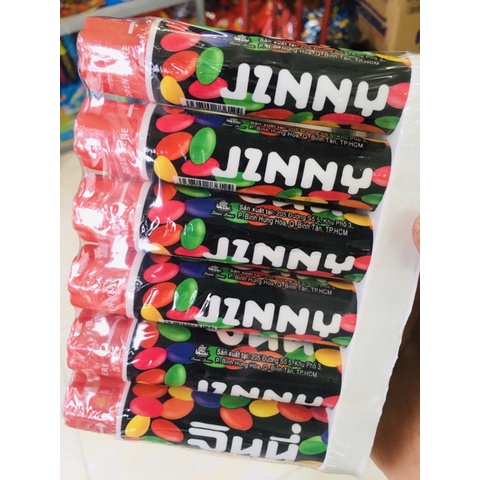 Kẹo socola jinny Quán quân 12 thỏi 1 lốc