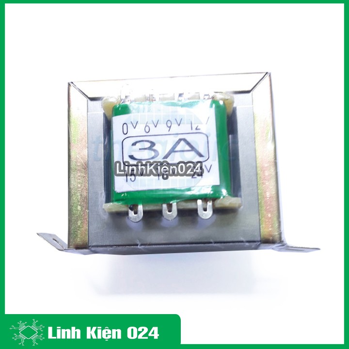 Biến Áp Thường 3A 6V 9V 12V 15V 18V 24V