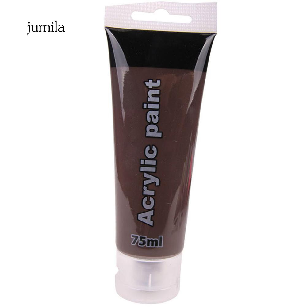 Tuýp màu vẽ Acrylic 75ml nhiều màu cho người mới bắt đầu