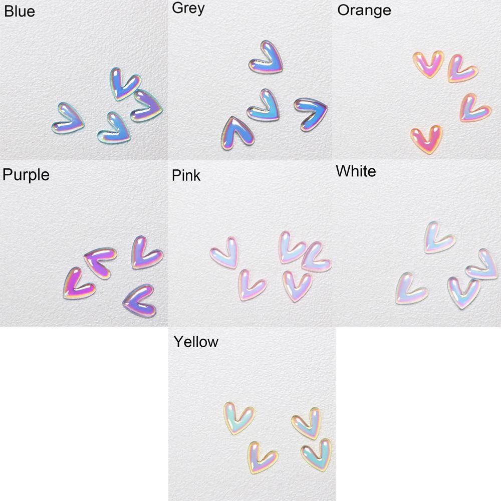 XIANTIN Phụ Kiện Trang Trí Móng Tay Hình Trái Tim Dễ Thương