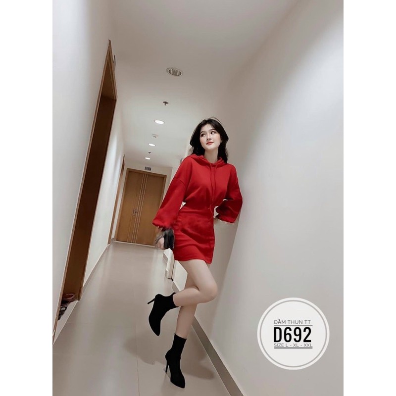 BIGSIZE Đầm thun TT D692