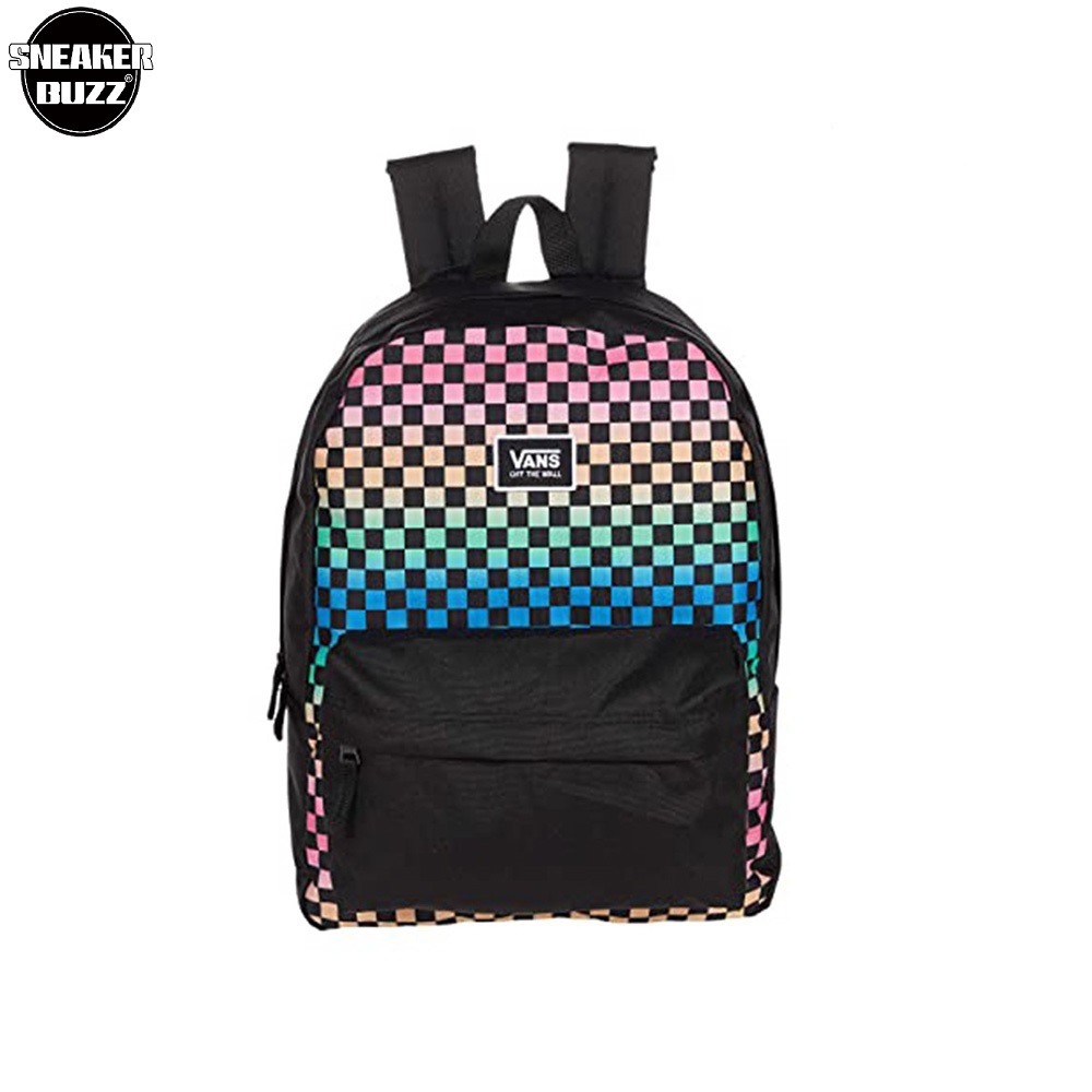 Balo Vans Realm Gradient Check Backpack VN0A3UI7YBL