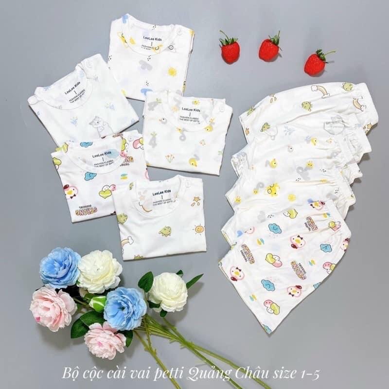 Bộ peptit leelee kids cao cấp siêu mềm mát