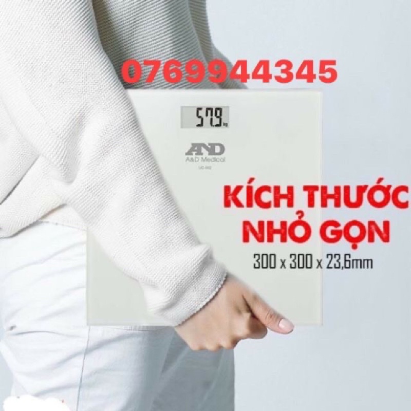 Cân Đo Sức Khoẻ Điện Tử AND UC-502 NHẬT BẢN