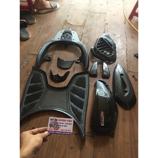 combo 9 món ốp carbon sh moder 2016-2019
