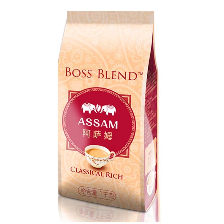 Trà sữa pha sẵn nổi tiếng BOSSLEND vị assam cổ điển chính hãng gói 1kg