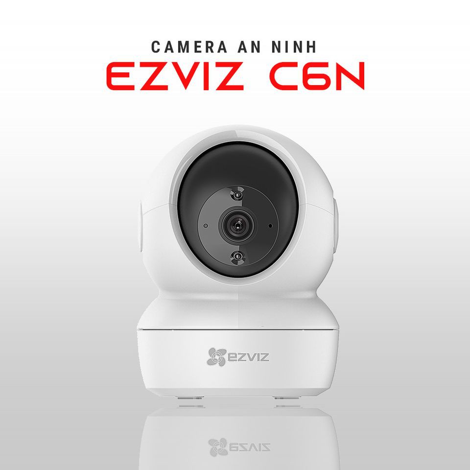 Camera wifi không dây, xoay 360 độ, Ezviz C6N 2MP 4MP 2K siêu nét, đàm thoại 2 chiều, theo dõi chuyển động (BH 2 năm)