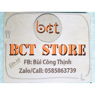 Bảng hiệu gỗ