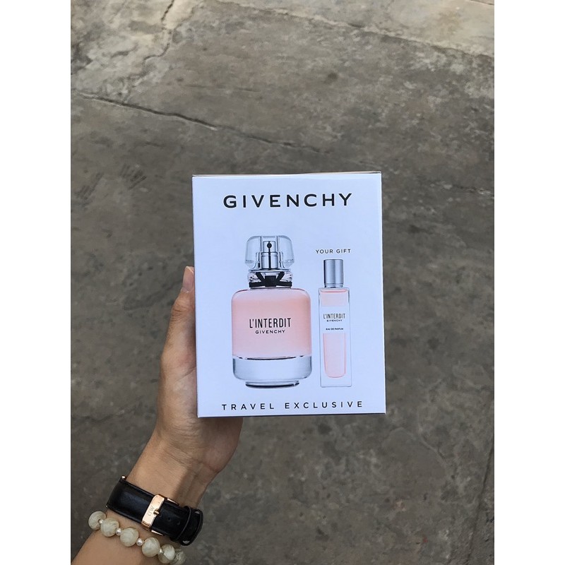 Set nước hoa Givenchy L'Interdit EDP