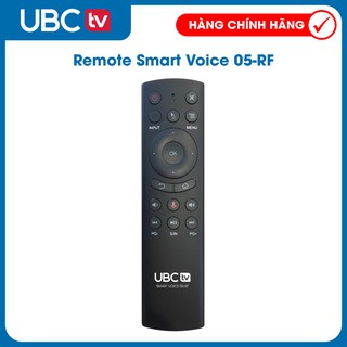 Remote smart voice tivi UBC, 05RF, 2.4GHz Wireless Remote Control with USB Receiver Voice