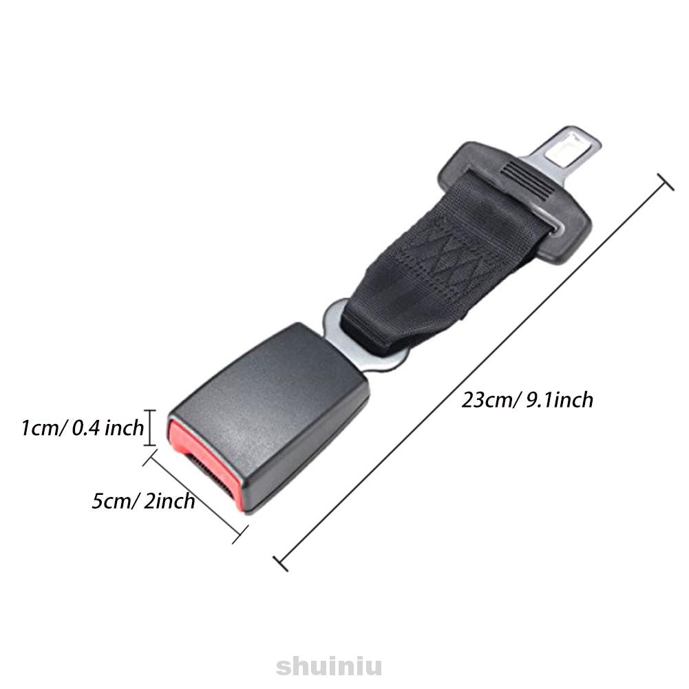 21-22mm Seatbelt Extender With Safety Buckle Heavy Duty For Pregnant Women Fat People D Type Long-lasting Steel