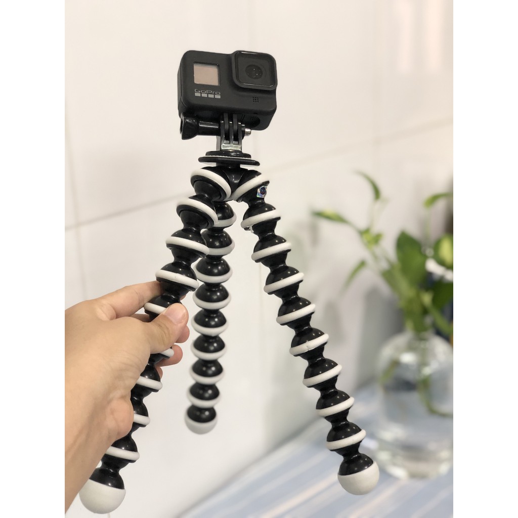 GOPRO 8 Chân xoắn bạch tuộc Flexible tripod gắn GoPro 5 6 7 8