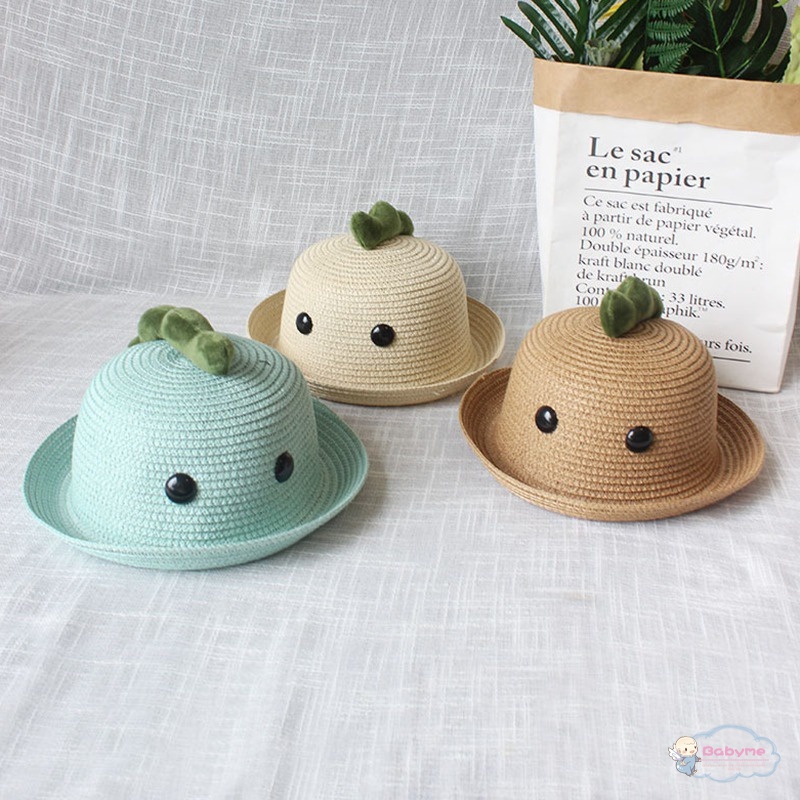 Mũ Cói Chống Nắng Phong Cách Thời Trang Xuân Hè Dành Cho Bé Gái