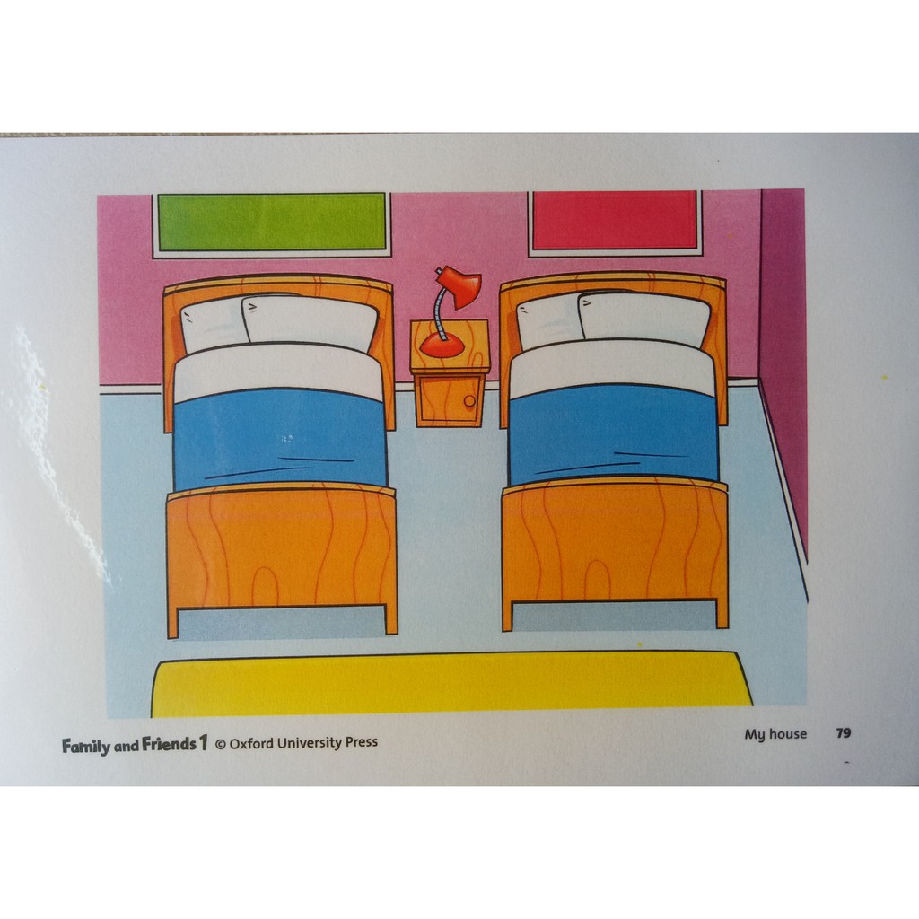 Flashcard Family and friend words flashcard