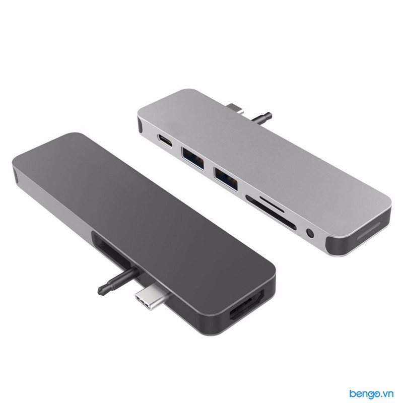 Cổng chuyển Hyperdrive SOLO 7 in 1 USB-C Hub cho MacBook và PC - GN21D