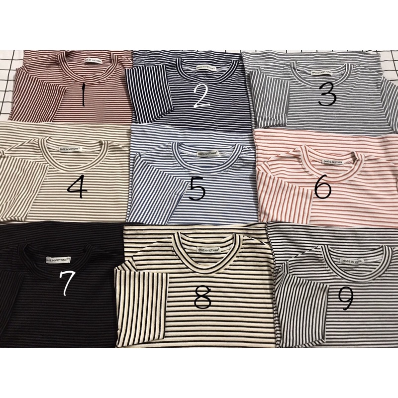 Áo THUN SỌC BODY
