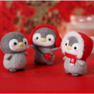 Bộ len chọc chim cánh cụt dễ thương🐧🐧