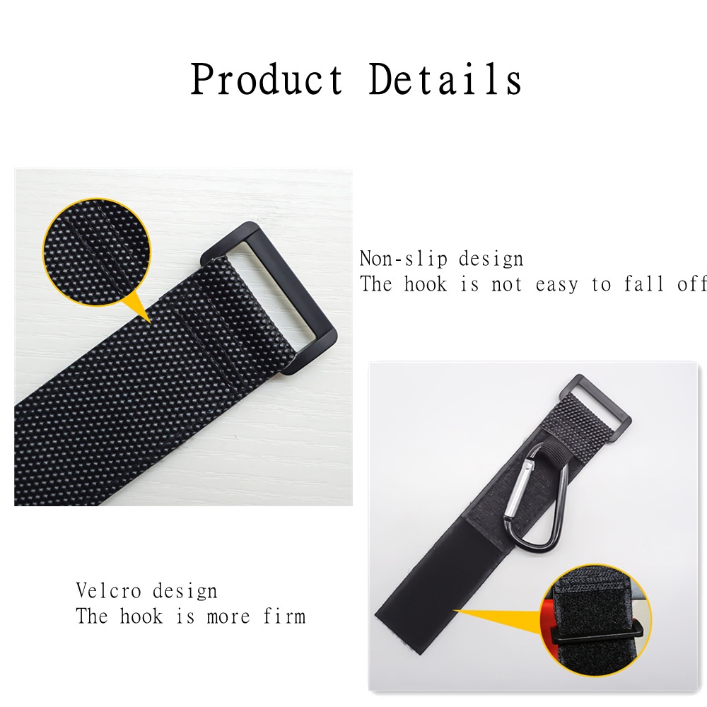 Móc treo đồ gắn xe đẩy em bé bằng kim loại nhiều màu cao cấp