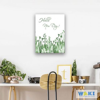 Tranh treo tường canvas “Hello New Day” – W91