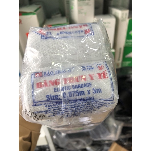 Cuộn Băng Gạc Co Giãn, băng chun y tế,Băng thun y tế  Bảo Thạch