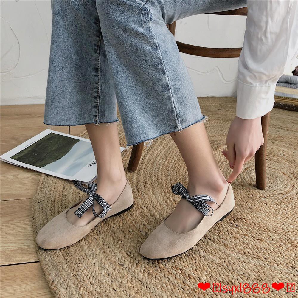 Giày Búp Bê Đính Nơ Bướm Thiết Kế Mới Thời Trang Mùa Xuân 2020 Dành Cho Bé Gái | BigBuy360 - bigbuy360.vn