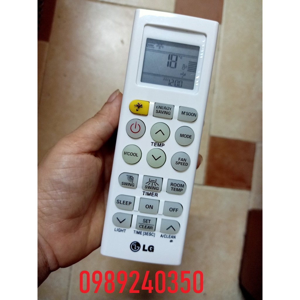 Điều khiển điều hòa LG đuổi muỗi