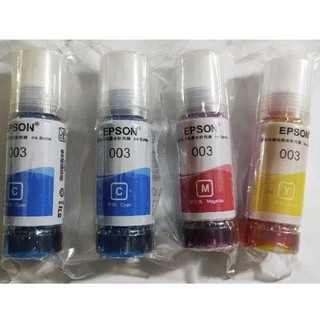Mực in màu 003 dùng cho L1110, L3110, L3150,L4150,L1110- mã 003 nhập khẩu ( bộ 4 màu)