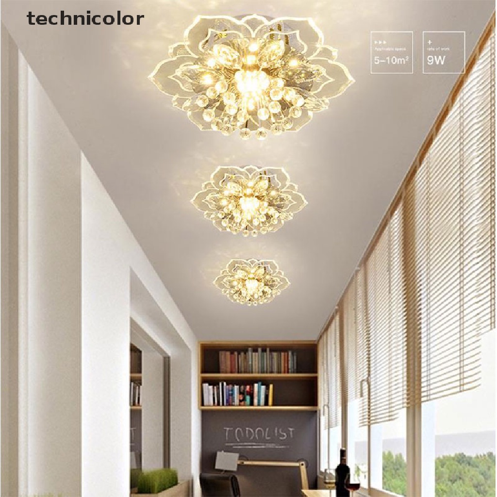 Đèn Trần Pha Lê 20cm 9W Phong Cách Hiện Đại