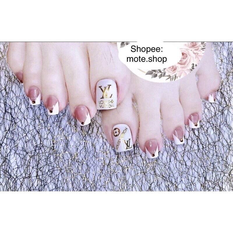 Nailbox Móng chân úp mẫu thiết kế