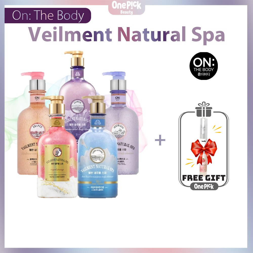 Ữa tắm ON: THE BODY làm sạch da, tẩy tế bào chết cho làn da căng mướt với nhiều hương thơm